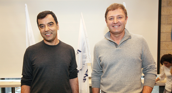 Mobileye's founders Amnon Shashua and Ziv Aviram Mobileye's founders Amnon Shashua and Ziv Aviram