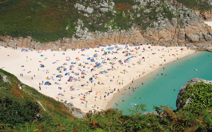 פורטצ'ורנו ביץ' (Porthcurno Beach), קורנוול פורטצ'ורנו ביץ' (Porthcurno Beach), קורנוול