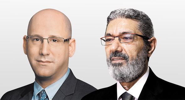 מימין בעלי אקספון חזי בצלאל ומנכ"ל סלקום ניר שטרן, צילום: אוראל כהן, יונתן בלום