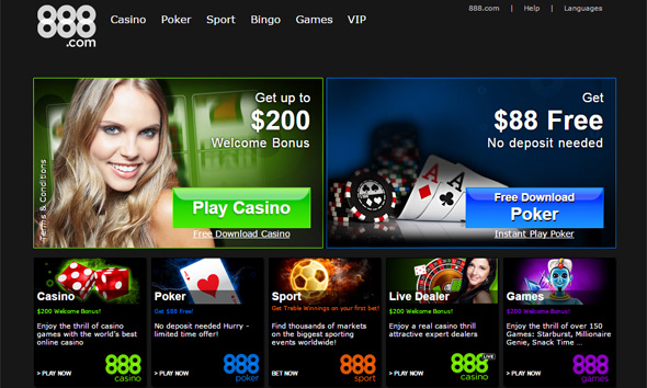 instal 888 Poker USA