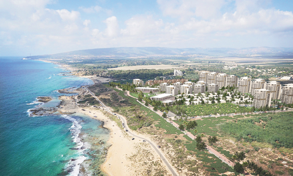 הדמיית תוכנית הבנייה באכזיב הדמיית תוכנית הבנייה באכזיב