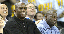 מג'יק ג'ונסון, צילום: איי אף פי