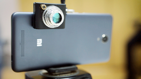 ContinUse Biometrics' camera. PHoto: Tal Azoulay ContinUse Biometrics' camera. PHoto: Tal Azoulay