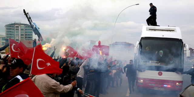 Demostrations in Turkey. Photo: Reuters
