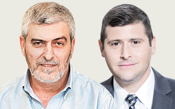 מימין: ערן רוט ודב קוטלר מימין: ערן רוט ודב קוטלר