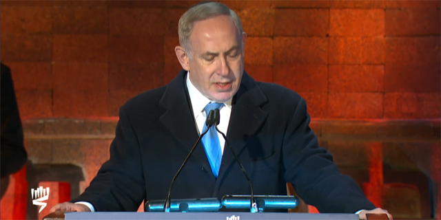 נתניהו ב"יד ושם": "גם היום - העולם אדיש לשנאת היהודים"