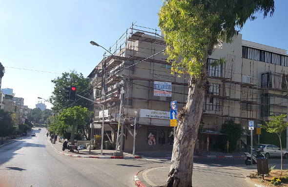 תמ"א 38 בתל אביב (ארכיון)
