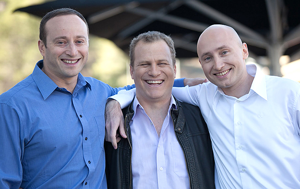 Fornova co-founders Michael Rubanovich (left), Dori Stein, and Dima Babitsky. Photo: Noa Zeni