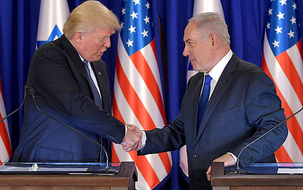 בנימין נתניהו ודונלד טראמפ בנימין נתניהו ודונלד טראמפ