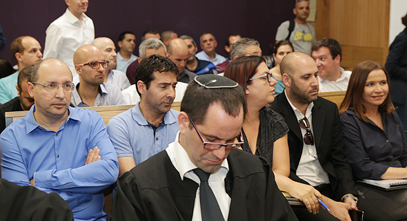 יחימוביץ' וניסנקורן במהלך הדיון, אתמול יחימוביץ' וניסנקורן במהלך הדיון, אתמול