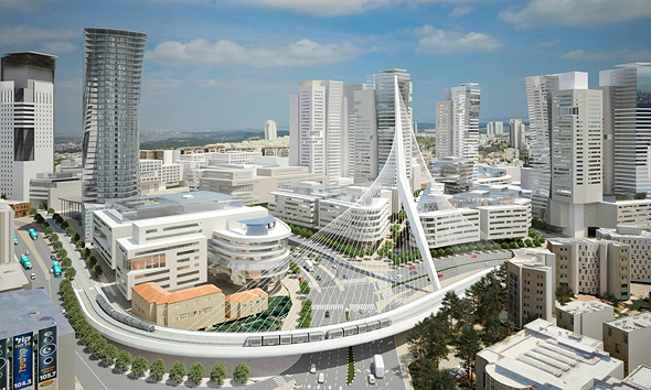 הדמיית פרויקט שער העיר בירושלים הדמיית פרויקט שער העיר בירושלים