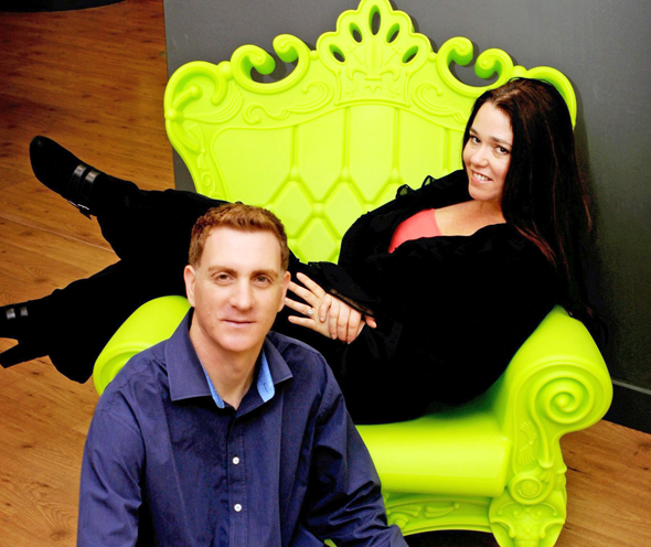Houzz founders Alon Cohen and Adi Tatarko. Photo: Uzi Porat Houzz founders Alon Cohen and Adi Tatarko. Photo: Uzi Porat