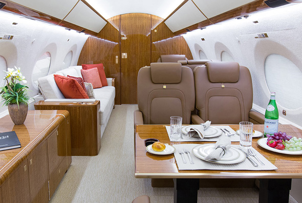 Gulfstream G650 תמונת פנים Gulfstream G650 תמונת פנים