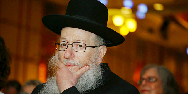 ליצמן מתפטר מתפקיד שר הבריאות - בעקבות עבודות הרכבת בשבת
