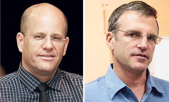 מנכ"ל רשות הטבע והגנים שאול גולדשטיין ומנכ"ל קוקה-קולה יורם שגיא מנכ"ל רשות הטבע והגנים שאול גולדשטיין ומנכ"ל קוקה-קולה יורם שגיא