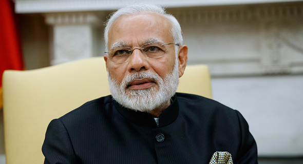 ראש ממשלת הודו, נרנדרה מודי, צילום: איי פי