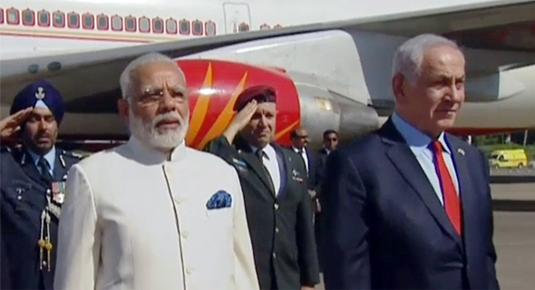 Indian Prime Minister Narendra Modi and Israeli Prime Minister Benjamin Netanyahu. Photo: Israeli Government Press Office Indian Prime Minister Narendra Modi and Israeli Prime Minister Benjamin Netanyahu. Photo: Israeli Government Press Office