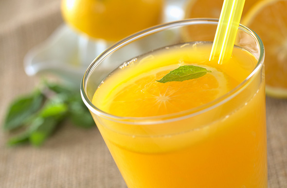 Fresh Orange juice. Photo: Shuterstock