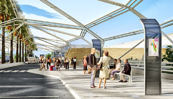 הדמיית תחנת רכבת בשפיים הדמיית תחנת רכבת בשפיים