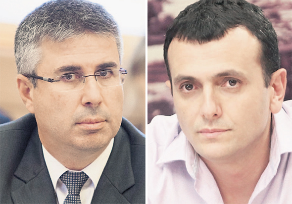 מנכ"ל משרד האוצר שי באב"ד ומנהל רשות המסים משה אשר מנכ"ל משרד האוצר שי באב"ד ומנהל רשות המסים משה אשר