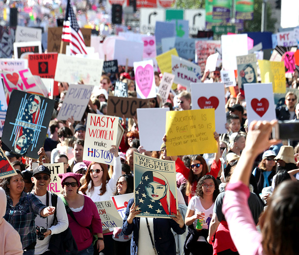 לוס אנג'לס, 2017. "צעדת ענק אינה מוכיחה של־Women's March יש השריר שנחוץ כדי לעשות את הדבר הבא" לוס אנג'לס, 2017. "צעדת ענק אינה מוכיחה של־Women's March יש השריר שנחוץ כדי לעשות את הדבר הבא"
