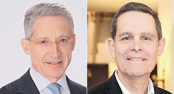 מימין: הנציג הישראלי של קרן הגידור קניון פרטנרס שלמה ינאי ומנכ"ל הקרן ג'ושוע פרידמן מימין: הנציג הישראלי של קרן הגידור קניון פרטנרס שלמה ינאי ומנכ"ל הקרן ג'ושוע פרידמן