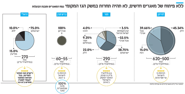 הדו"חות של שותפות הגז: 2 מיליארד שקל אחרי הוצאות, בלי תחרות 1NL