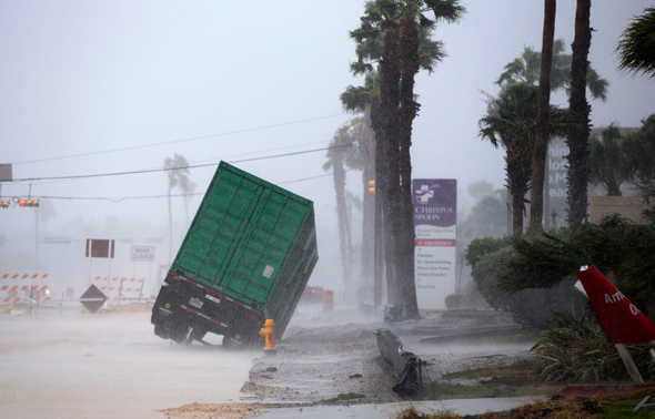 סופת הוריקן הארווי בטקסס 