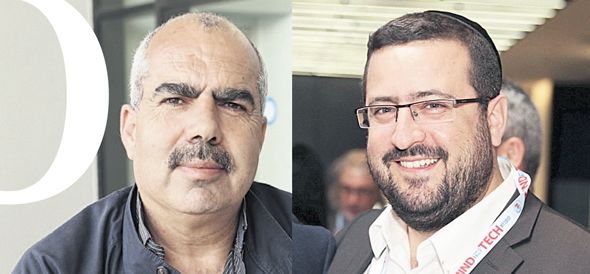 מימין: משה פרידמן וסאמי סעדי מימין: משה פרידמן וסאמי סעדי