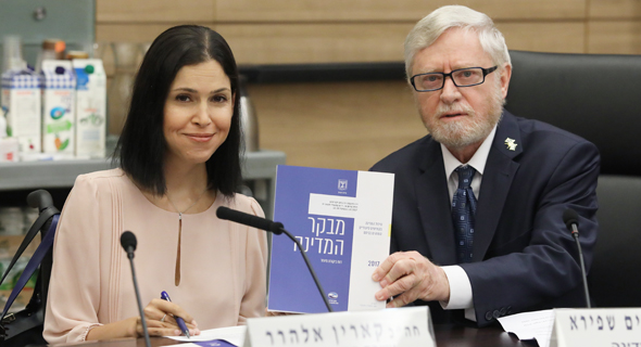 מבקר המדינה יוסף שפירא וח"כ קארין אלהרר, יו"ר הוועדה לביקורת המדינה מבקר המדינה יוסף שפירא וח"כ קארין אלהרר, יו"ר הוועדה לביקורת המדינה