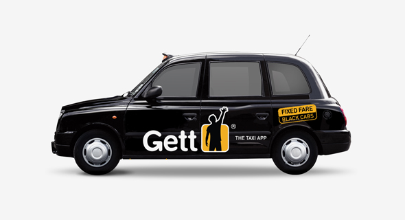 A Gett taxi. Photo: Gett