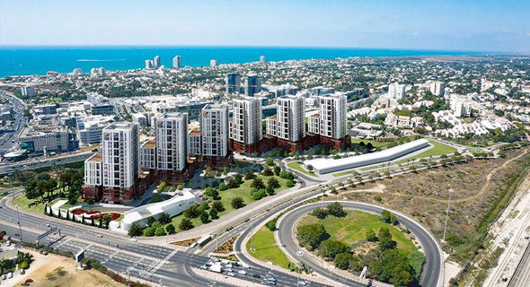 הדמיית פרויקט הרצליה הילס של אזורים הדמיית פרויקט הרצליה הילס של אזורים