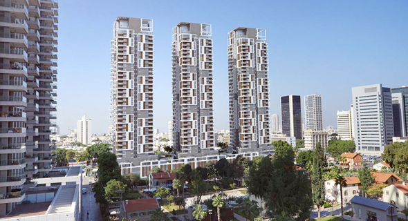 הדמיה של פרויקט יונייטד שרונה הדמיה של פרויקט יונייטד שרונה