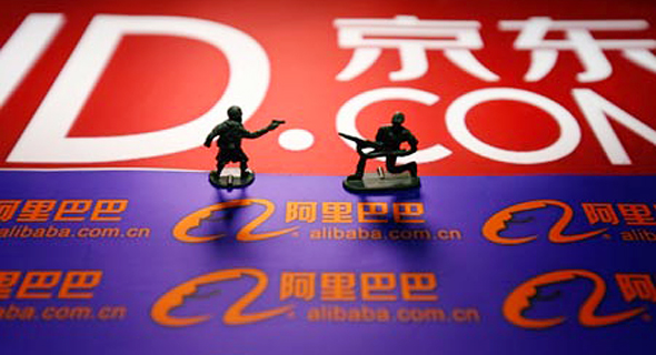 JD.com vs Alibaba (illustration) JD.com vs Alibaba (illustration)