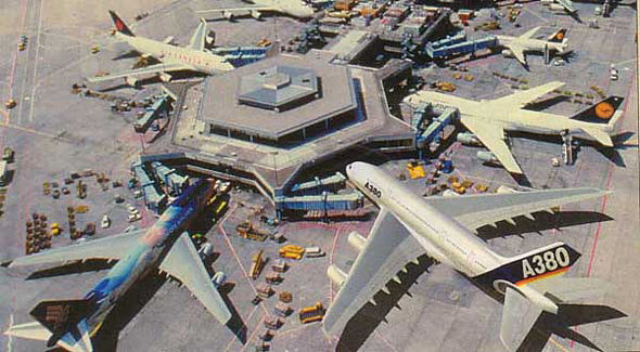 איירבוס A380 בנמל תעופה איירבוס A380 בנמל תעופה
