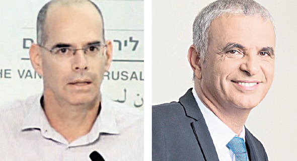 מימין: שר האוצר משה כחלון והמשנה ליועמ"ש ארז קמיניץ מימין: שר האוצר משה כחלון והמשנה ליועמ"ש ארז קמיניץ