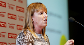 כנס שירות 2017 ג'ודית נלסון לשעבר סמנכלית משאבי אנוש ו פיתוח ארגוני, צילום: עמית שעל