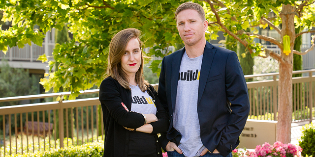 Buildup founders Yael Sherman and Oren Cohen Buildup founders Yael Sherman and Oren Cohen
