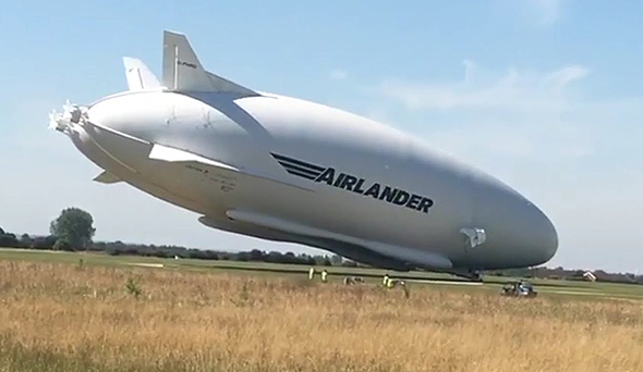 ספינת אוויר תעופה AIRLANDER 10, צילוםף youtube