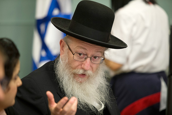 שר הבריאות יעקב ליצמן שר הבריאות יעקב ליצמן