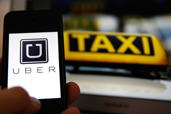 מונית מוניות אובר Uber שיתוף, צילום: yahoo