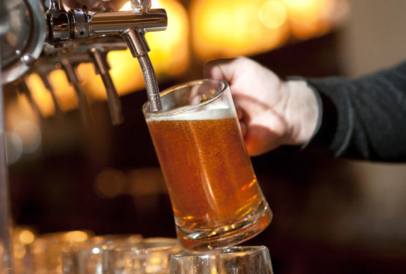 A beer tap. Photo: Shutterstock