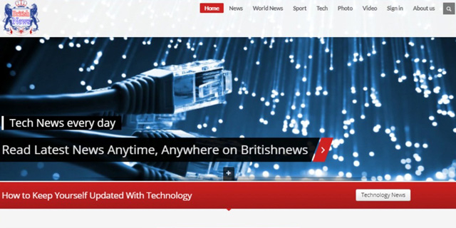 The British News Agency, screengrab. Photo: ClearSky