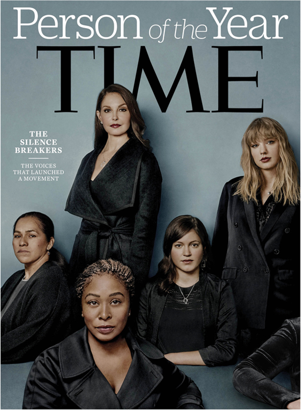 Time Magazine's 2017 "Person of the Year" Issue. Photo: Time Magazine