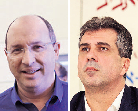 מימין: שר הכלכלה אלי כהן ויו"ר ההסתדרות אבי ניסנקורן מימין: שר הכלכלה אלי כהן ויו"ר ההסתדרות אבי ניסנקורן