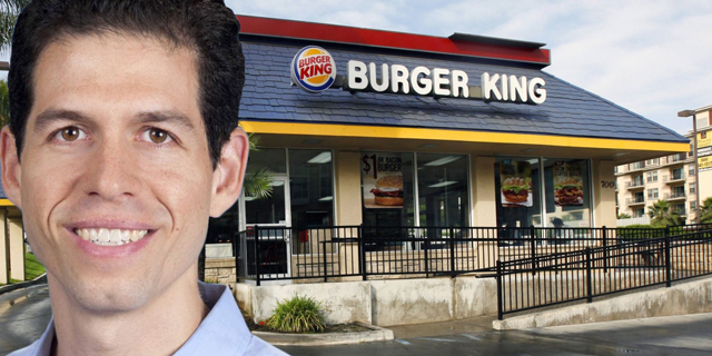 דניאל שוורץ מנכ"ל ברגר קינג, צילום: Burger King