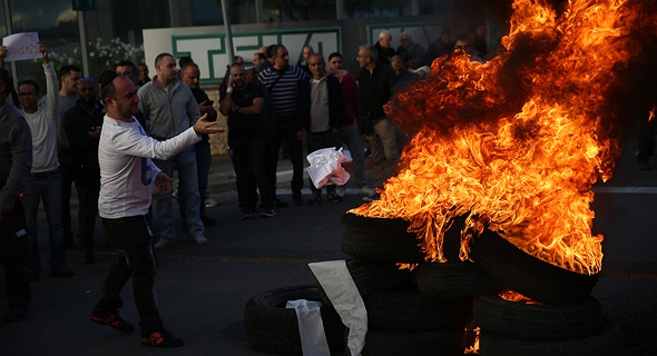 הפגנת עובדי טבע. במקום צמיגים בוערים יש אופציה אחרת הפגנת עובדי טבע. במקום צמיגים בוערים יש אופציה אחרת