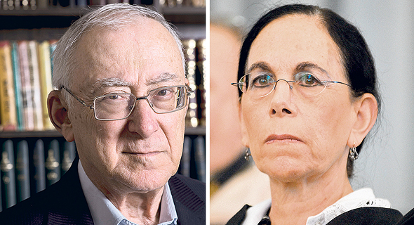 מימין: נשיאת המוסד לבוררות עסקית השופטת בדימוס אילה פרוקצ’יה ומנסח הקוד האתי של צה”ל אסא כשר מימין: נשיאת המוסד לבוררות עסקית השופטת בדימוס אילה פרוקצ’יה ומנסח הקוד האתי של צה”ל אסא כשר