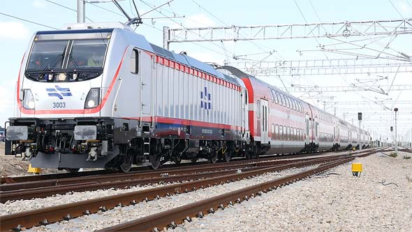 נסיעת מבחן לרכבת המהירה מת"א לירושלים נסיעת מבחן לרכבת המהירה מת"א לירושלים
