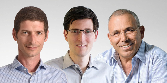 Left to right: Yuval Baharav, Nir Adler, Pinhas Buchris. Photo: SOMV